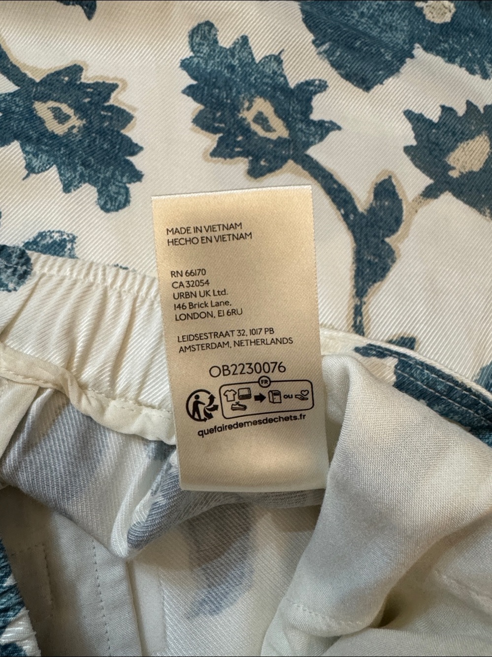 NWT Size XL - Anthropologie Floral Wide Leg Silky Pants with Pockets (US$ 148) - Picture 16 of 16
